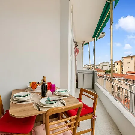 La Maison Di Amilcare Central Sanremo Balcony & Wifi - Happy Rentals サンレモ